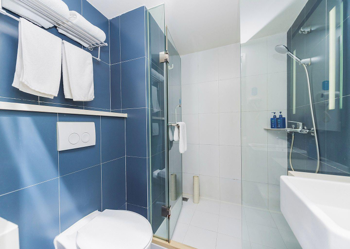 Bathroom 3, Hanting Hotel Chengdu Kehua Bei Road Sichuang University, Chengdu