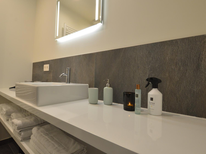 Bathroom 4, Lovely holiday home Walleken with a pond, Oost-Vlaanderen