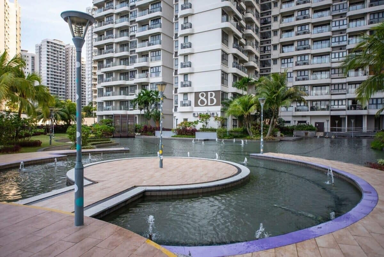 Interior 3, Comfy 3BR Apt in Danga Bay, Free Parking, Sea View, Johor Bahru