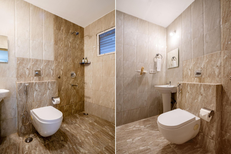 Bathroom 4, Treebo Srico, Banjara Hills, Hyderabad
