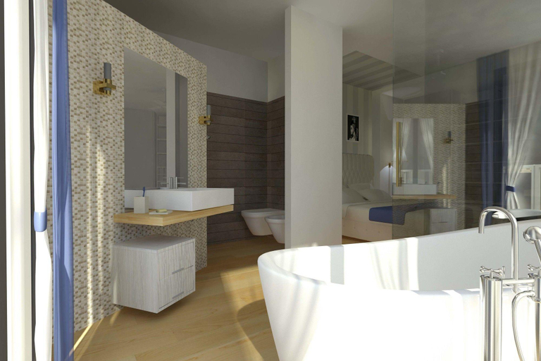 Bathroom 4, Hotel Byron Bellavista NEW, Venezia