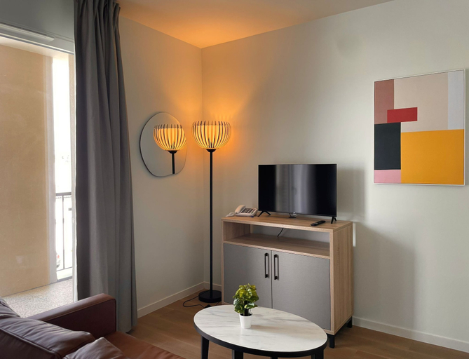 Living area 3, Zenao Appart'hôtels Cognac, Charente