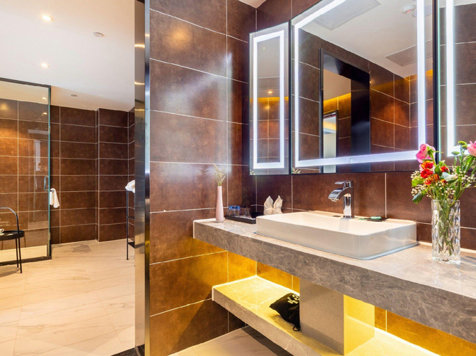 Bathroom 3, Xana Hotelle·Langfang  University of Technology Stadium, Langfang