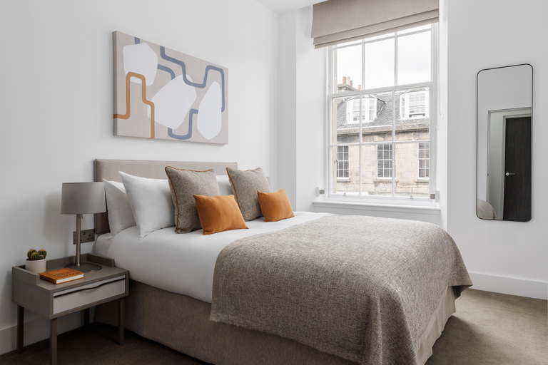 Bedroom 5, Forth House By Supercity Aparthotels, Edinburgh