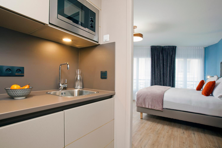 Bedroom 2, Residhome Puteaux La defense, Hauts-de-Seine