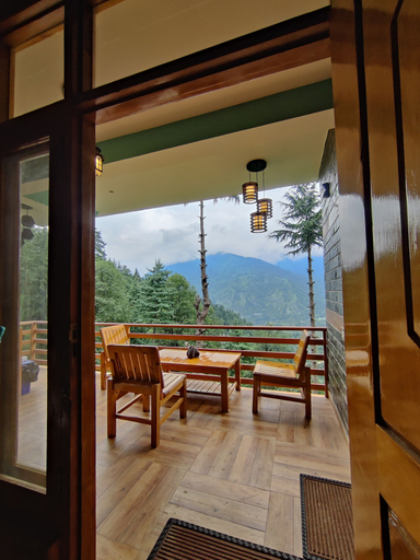 Balcony 3, Khaapus Home Naggar, Kullu