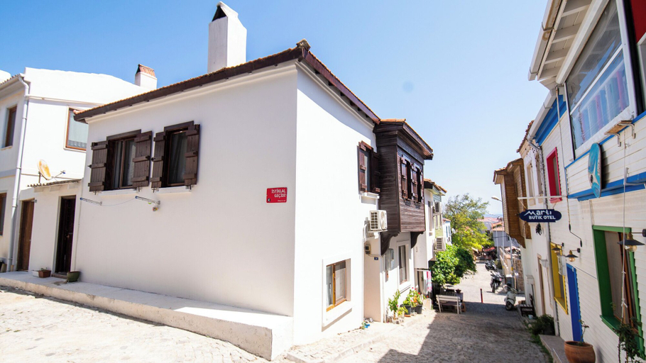 Front of property, ALAYBEY GUEST HOME, Bozcaada