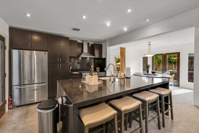 Private kitchen 5, Mid-Century Elegance & Fun in Tahquitz River Estates, Riverside