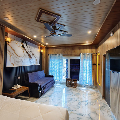 Living area 5, Hotel Mystic Mountain Kausani, Bageshwar
