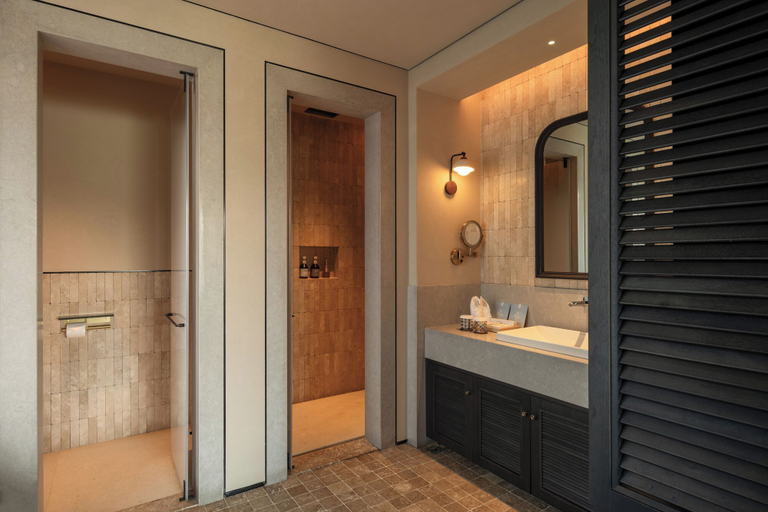 Bathroom 2, Dali Kongshanyu Fengmian Seaview Hotel, Dali Bai