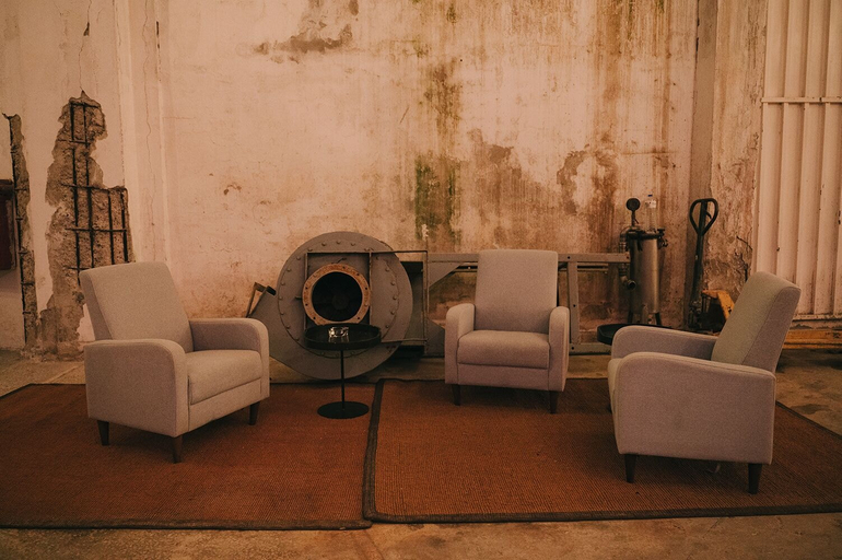 Living area 5, The Refinery Urban Suites, Crete