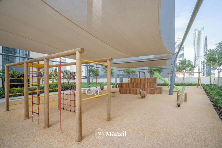 Children's play area - outdoor 2, Manzil-2BR with full Burj Khalifa View, Dubai