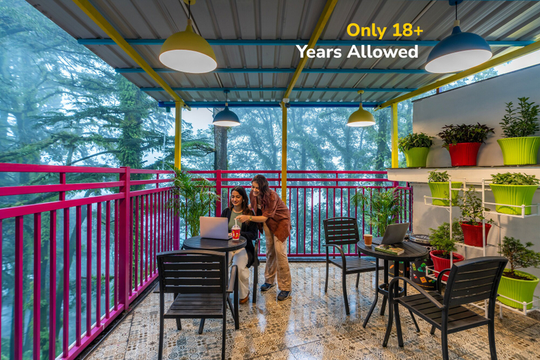 Lobby sitting area 3, goSTOPS Mussoorie Clock Tower, Dehradun