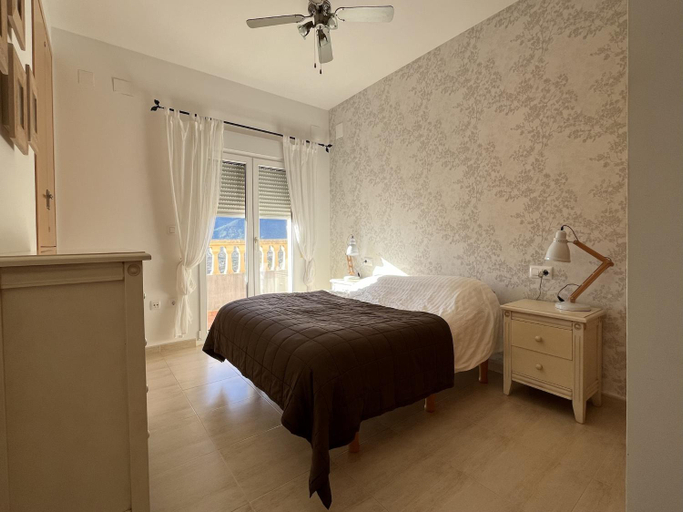 Bedroom 3, Holiday Home Alcalali with Pool and Valley View, Alicante