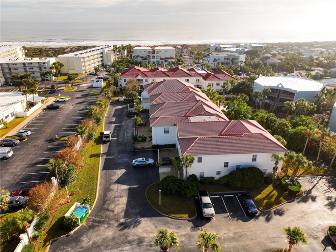 Aerial view 3, Beachside Bliss: 3BR Coastal Condo w/ Pools & Patio in St. Augustine, Saint Johns