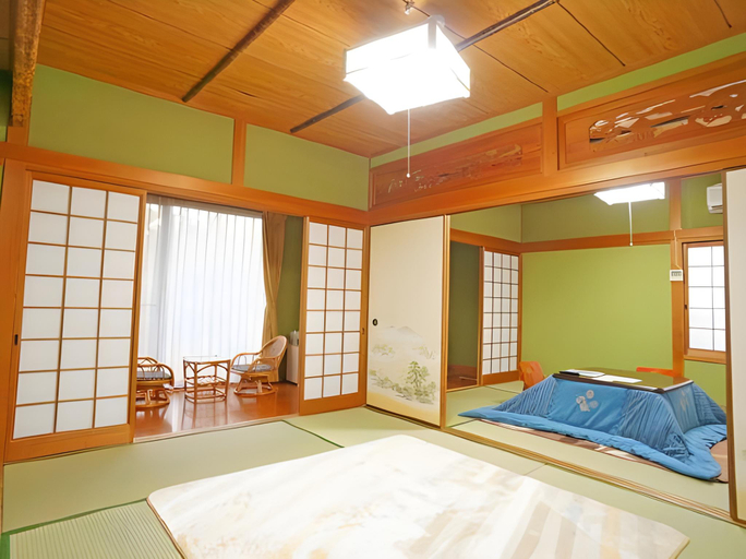 Bedroom, Ryokan Makibanoie, Yufu