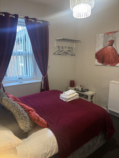 Bedroom 2, The Georgian guesthouse, Northumberland