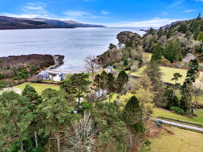 2, Cottage on Kintyre Peninsula by Ellary Burn, Argyll and Bute