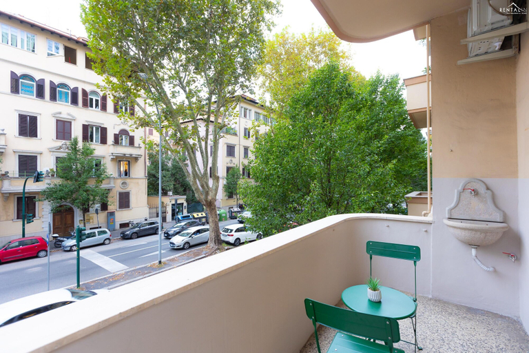 Balcony 4, Rental in Rome Clodia 5 Apartment, Roma
