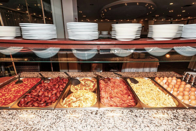 Breakfast buffet, Kassiopea Hotel, Ionian Islands