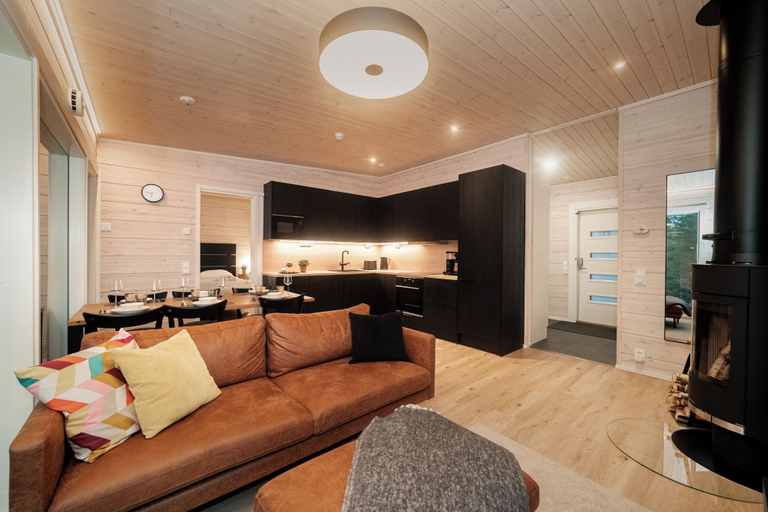 Living area 3, Modern 3BR Villa in Ruka Near Ski Slopes, Northern Ostrobothnia