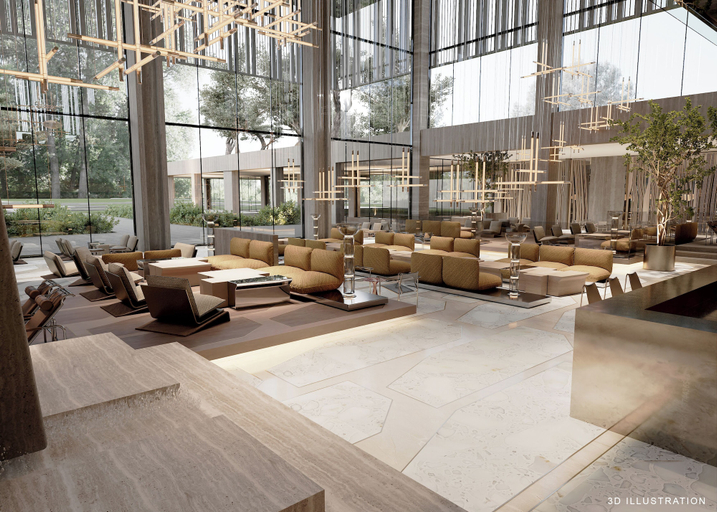 Lobby sitting area, Voyage Kundu, Antalya