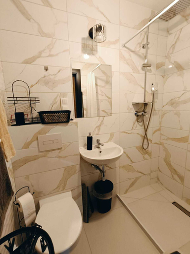Bathroom, Holiday Home for 4 People, Mielenko, Koszalin