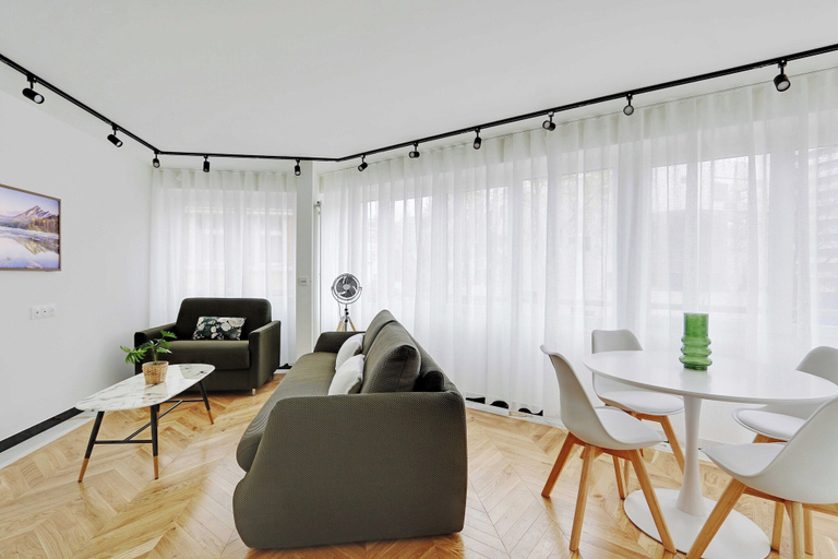 Living area 4, Cosy Flat - 4p/1bdr - La Villette, Paris