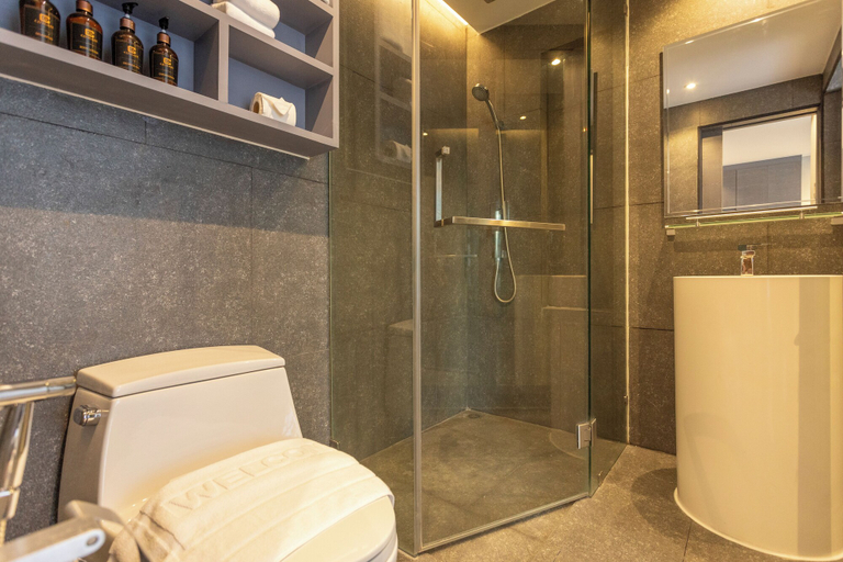 Bathroom, FullyLoadedBestFacilitiesNicestAptc141, Pulau Phuket