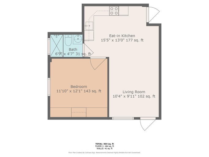 Floor plan, Son and Sand, Volusia