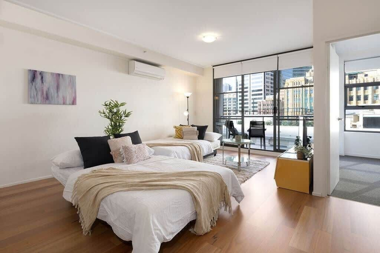 Bedroom 3, A Stylish & Bright Suite Next to Darling Harbour, Sydney