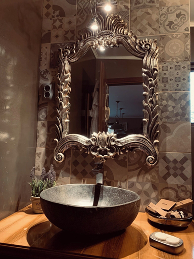 Bathroom 5, Luxury Lake House & Glamping, Tesila