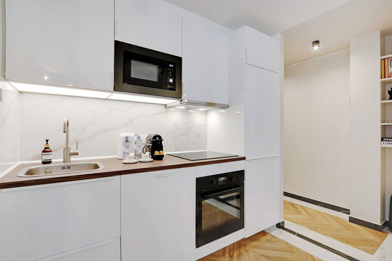 Private kitchen 5, Cosy Flat - 4p/1bdr - La Villette, Paris