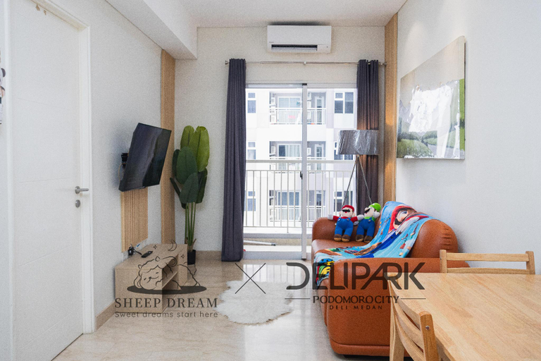 Others 5, Delipark Mall 2BR 1Bath •4+2 Pax• @Liberty Tower, Medan