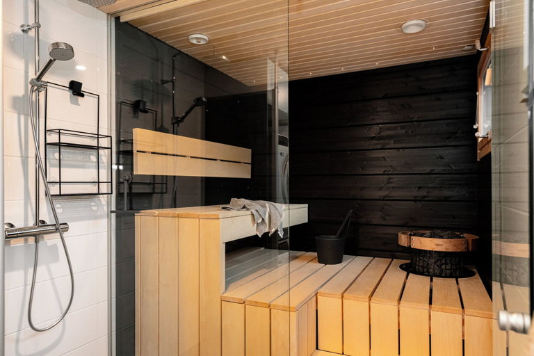 Sauna 5, Modern 3BR Villa in Ruka Near Ski Slopes, Northern Ostrobothnia