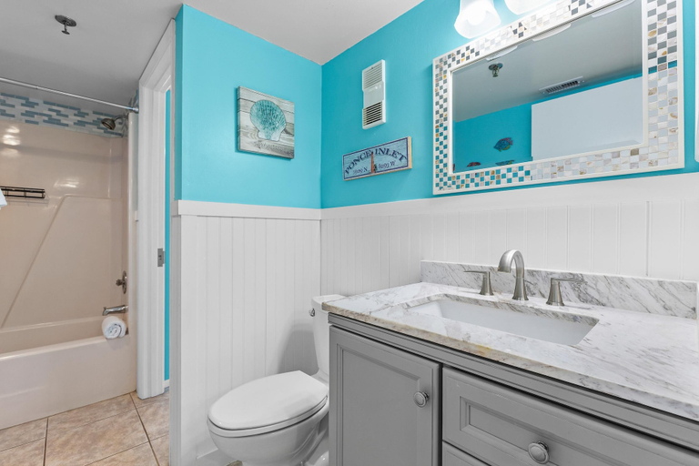Bathroom 1, Oceania Plaza 808, Volusia