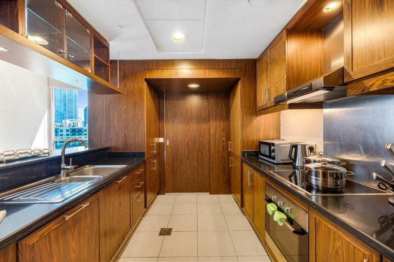 Interior 3, Durrani Homes - The Luxe 3br with Burj Khalifa and Fountain View - Third room without partition, Dubai