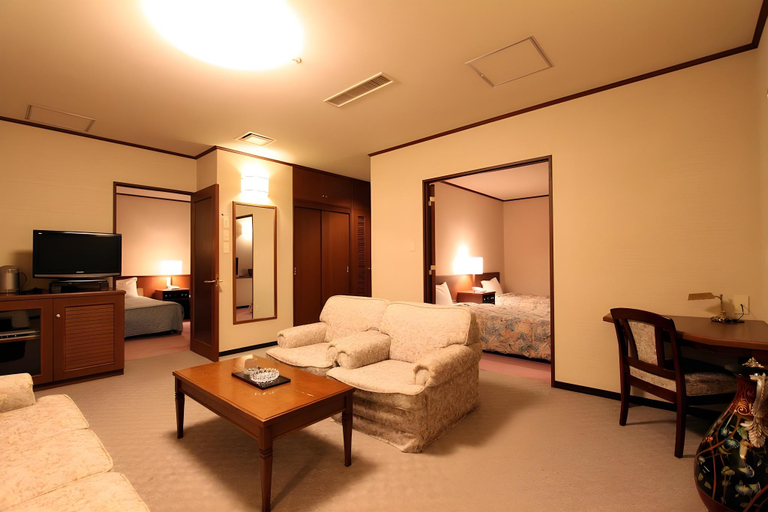 Bedroom 3, Tokachi Makubetsu Onsen Grandvrio Hotel, Makubetsu