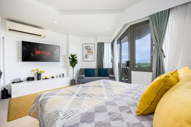 Bedroom 3, Stylish Studio at Tambuli Residences Ocean View 8th Floor Tower C by Dominik, Lapu-Lapu City