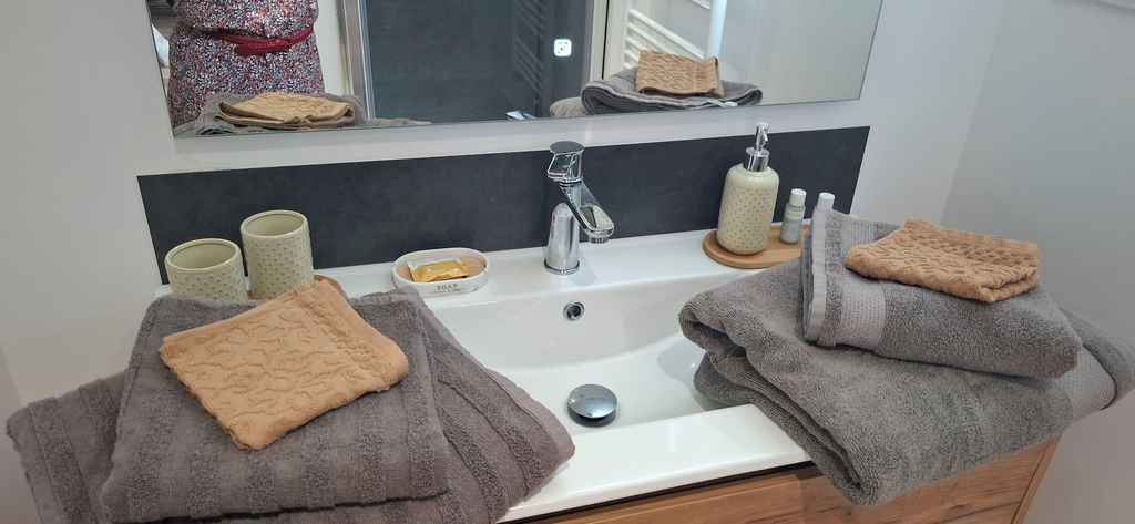 Bathroom 3, Les Escales de Marion, Manche