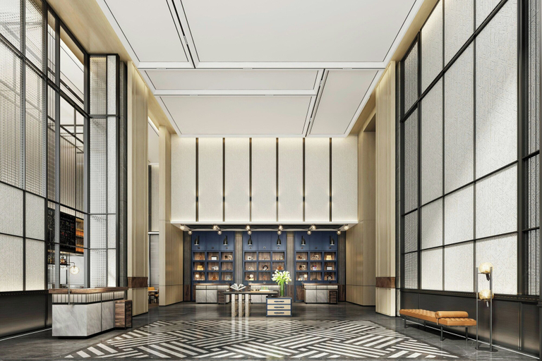 Lobby lounge 3, Four Points By Sheraton Wuhan Hankou, Wuhan