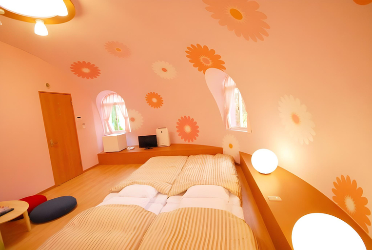 Bedroom 2, Aso Farm Land, Minamiaso