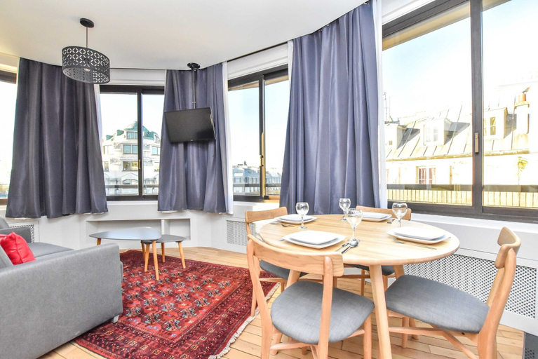 Dining, Stunning Apartment - 1br/4p - Proche Opera Garnier, Paris