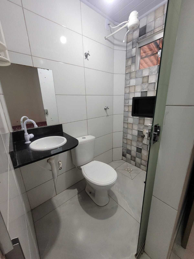 Bathroom 3, Pousada Village, Aparecida de Goiânia