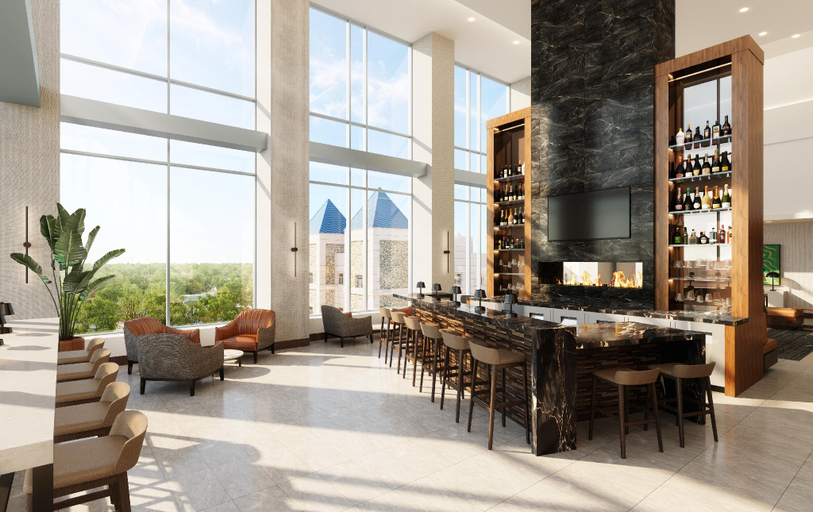 Bar/lounge, Highpoint Hotel, Minnehaha