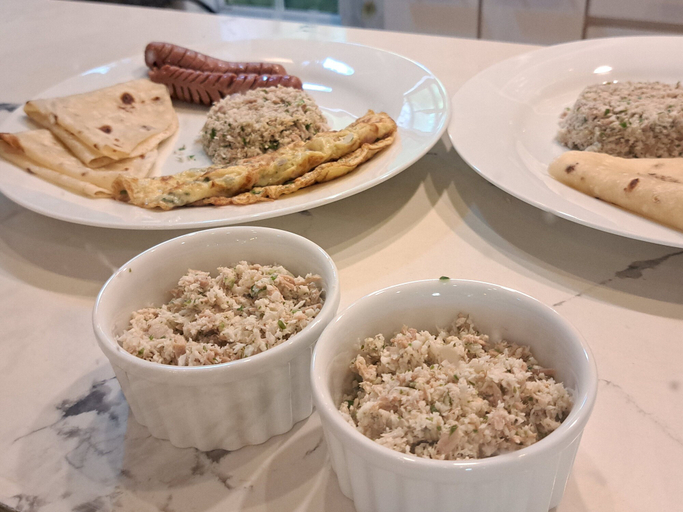 Breakfast meal, Shams Thoddoo