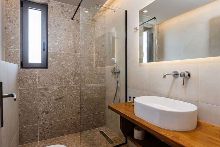 Bathroom 2, Horizon Apartments - Beachfront Luxury, Ionian Islands