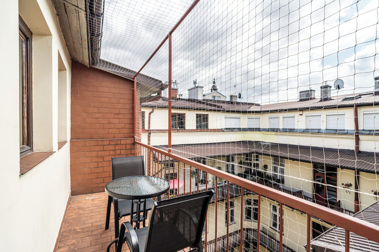 Balcony 2, RentPlanet - Apartament przy Plantach, Kraków City