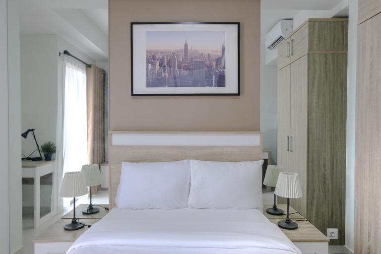 Bedroom 2, Best Studio Apt Springwood Residence By Travelio, Tangerang