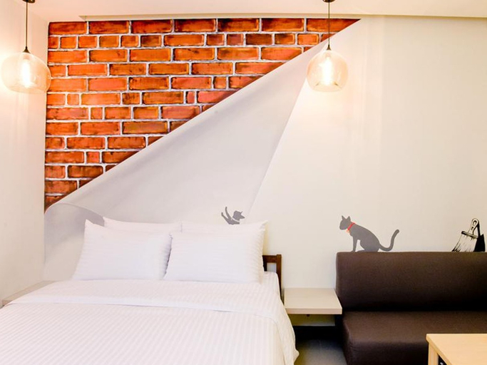 Bedroom 4, Dongmen Hotel, Taipei City